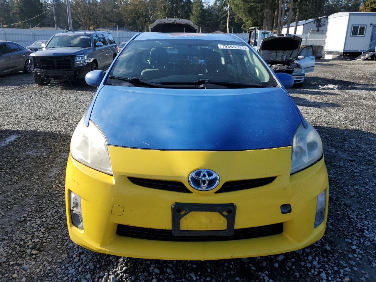 2011 Toyota Prius VIN JTDKN3DU9B0286958 Copart auction photo, mechanical damage thumbnail 5