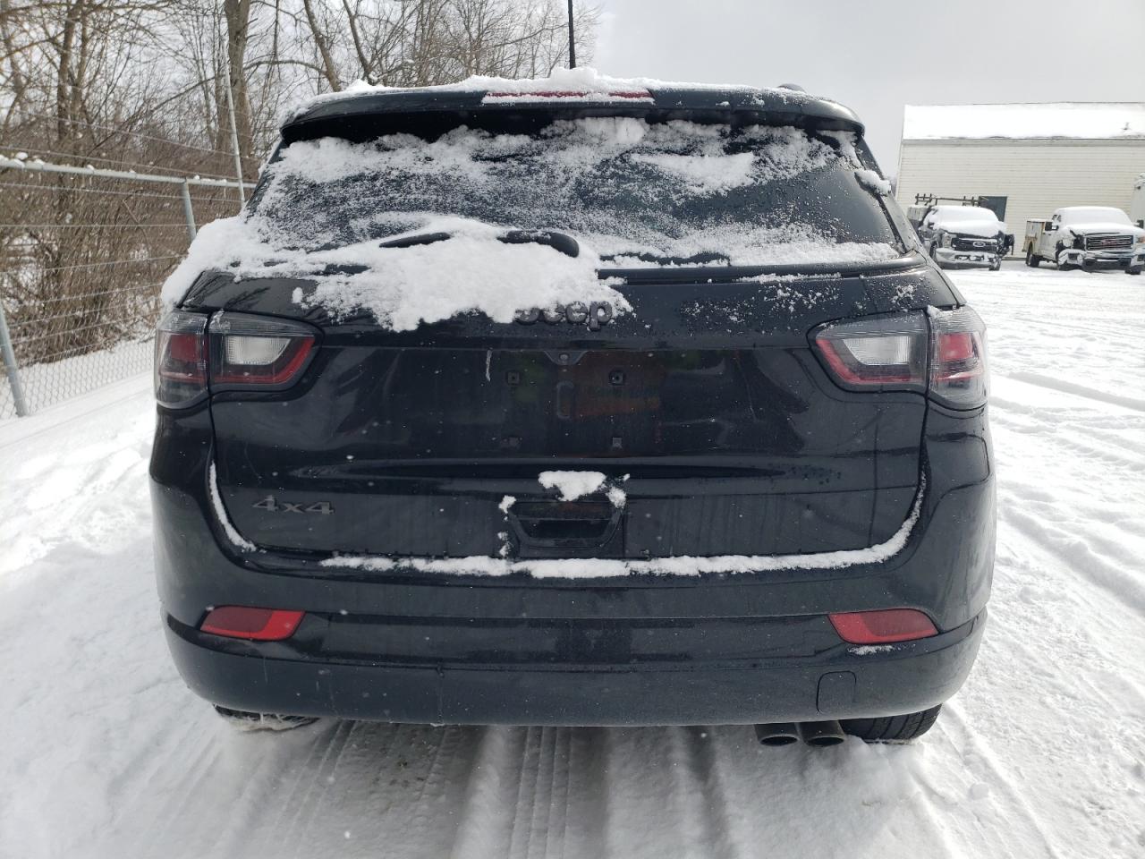 2022 Jeep Compass VIN 3C4NJDCB0NT212804 Copart auction photo, front end / side damage thumbnail 6