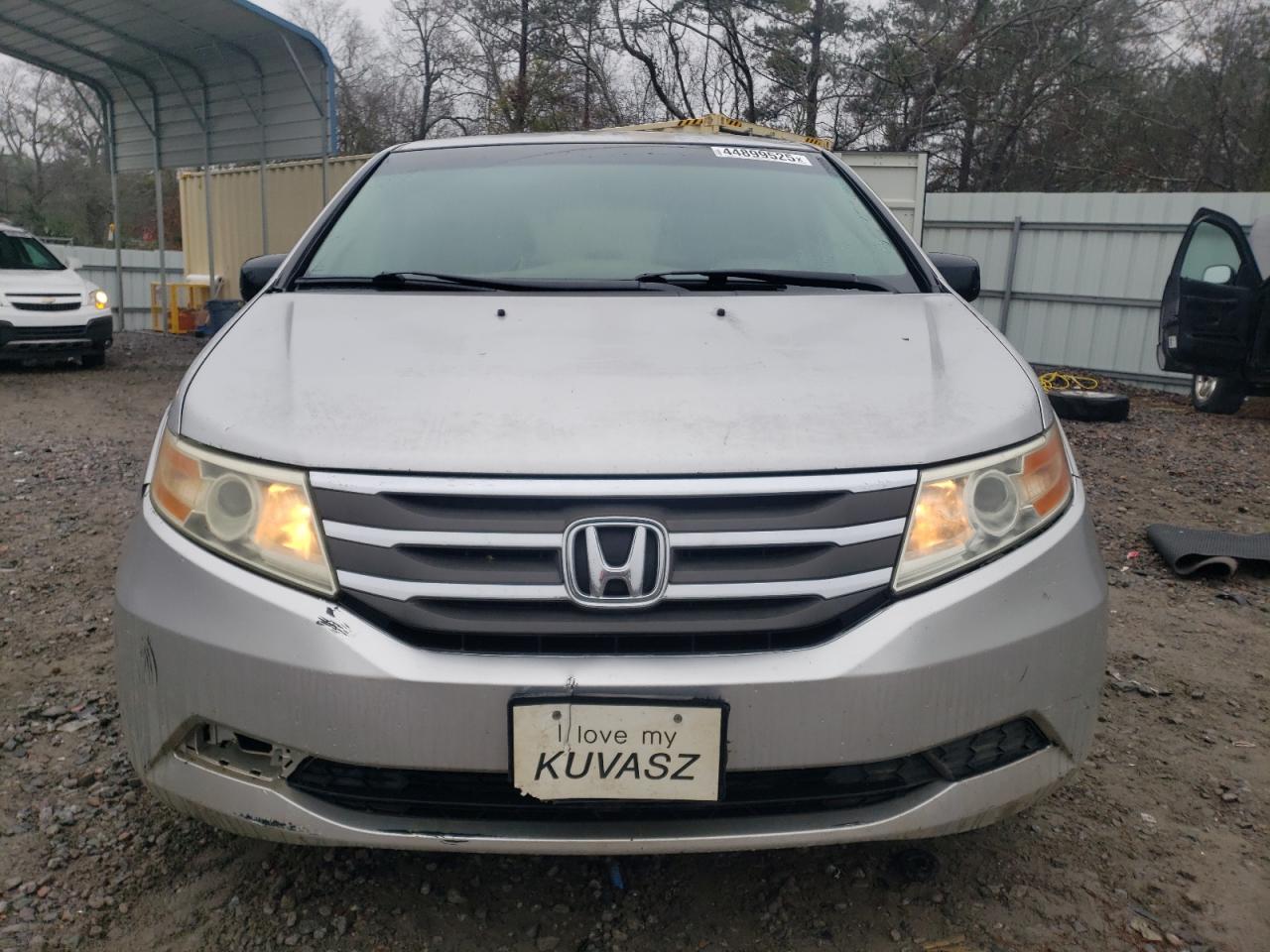 2011 Honda Odyssey VIN 5FNRL5H63BB077244 Copart auction photo, rear end damage thumbnail 5
