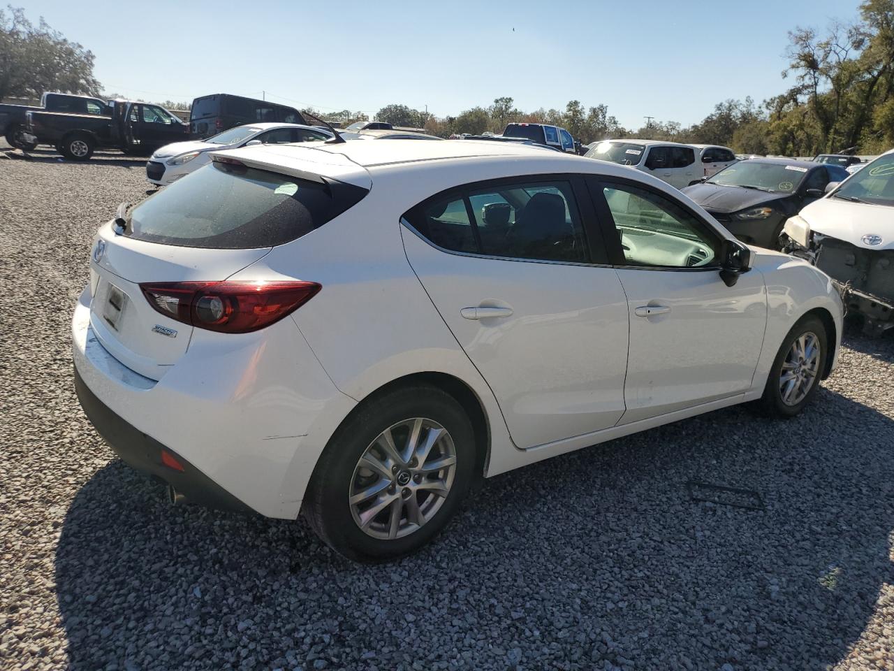 2015 Mazda 3 VIN 3MZBM1L72FM207519 Copart auction photo, side damage thumbnail 3
