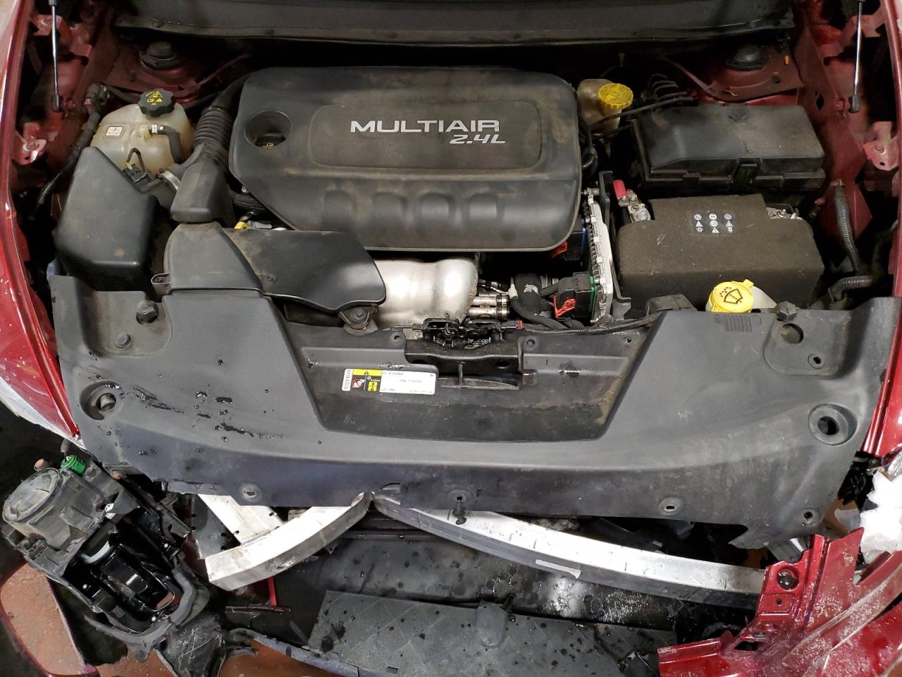 2015 Jeep Grand Cherokee VIN 1C4PJLCB2FW561087 Copart auction photo, front end / side damage thumbnail 12