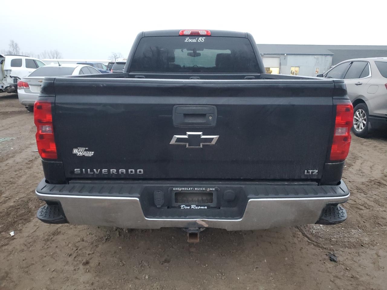 2014 Chevrolet Silverado VIN 1GCUKREC2EF195932 Copart auction photo, side / minor dent/scratches damage thumbnail 6