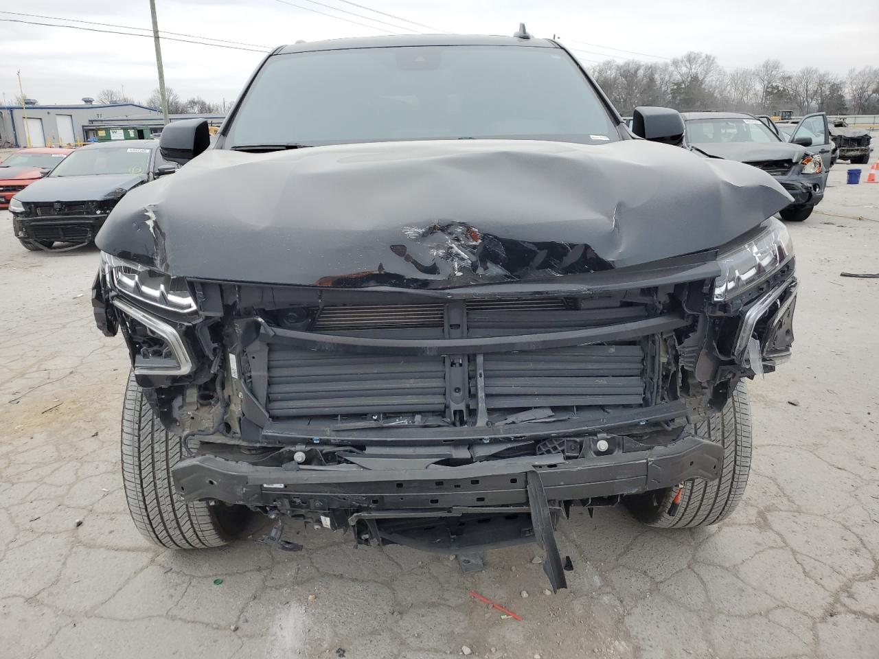 2023 Chevrolet Tahoe VIN 1GNSKRKT5PR409249 Copart auction photo, front end damage thumbnail 5