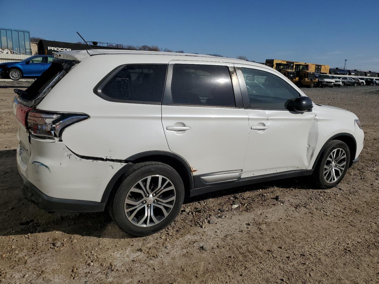 2016 Mitsubishi Outlander VIN JA4AZ3A31GZ039328 Copart auction photo, rear end / all over damage thumbnail 3
