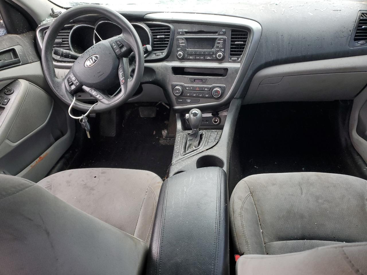 2013 KIA Optima VIN 5XXGM4A76DG134585 Copart auction photo, all over damage thumbnail 8
