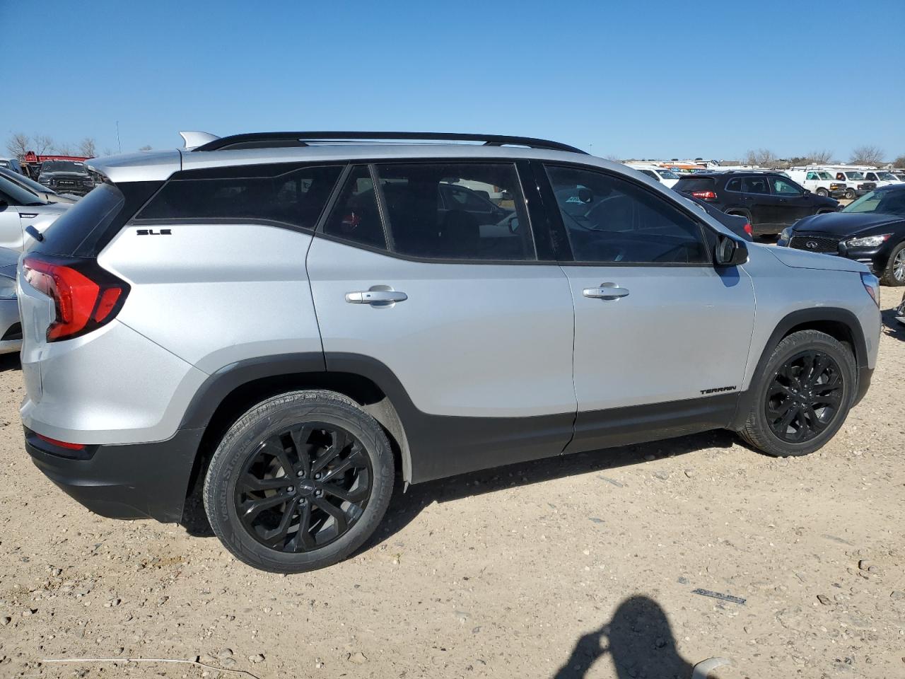 2020 GMC Terrain VIN 3GKALMEV0LL289982 Copart auction photo, rear end / minor dent/scratches damage thumbnail 3
