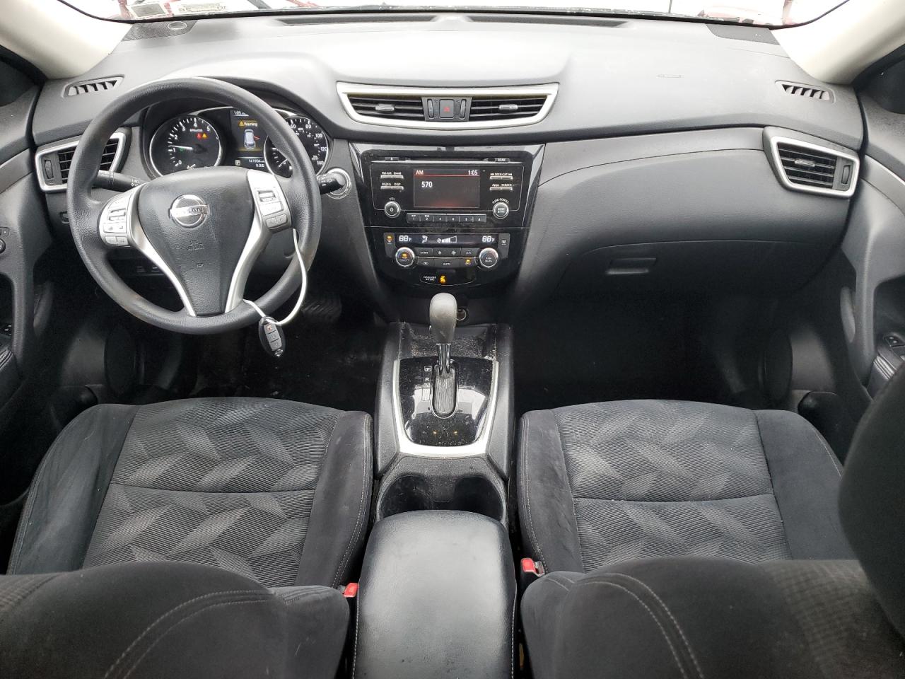 2014 Nissan Rogue VIN 5N1AT2MV8EC753032 Copart auction photo, front end / minor dent/scratches damage thumbnail 8