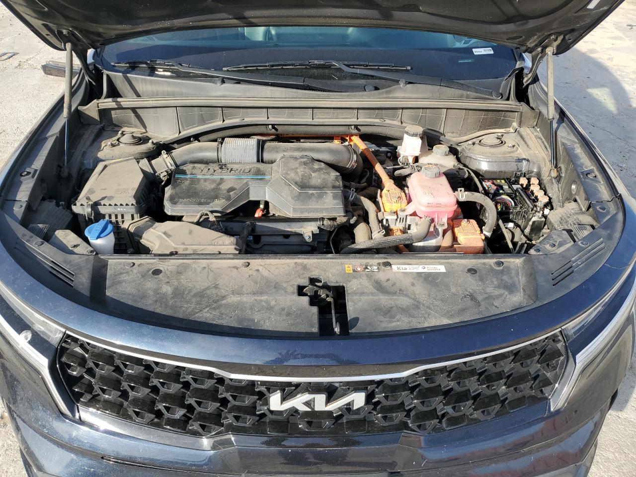 2022 KIA Sorento VIN KNDRG4LGXN5123480 Copart auction photo, rear end / side damage thumbnail 13