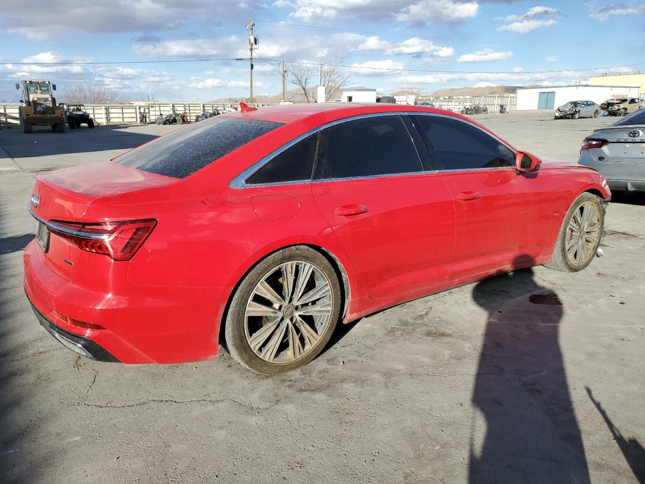 2019 Audi A6 VIN WAUM2AF23KN086935 Copart auction photo, front end damage thumbnail 3