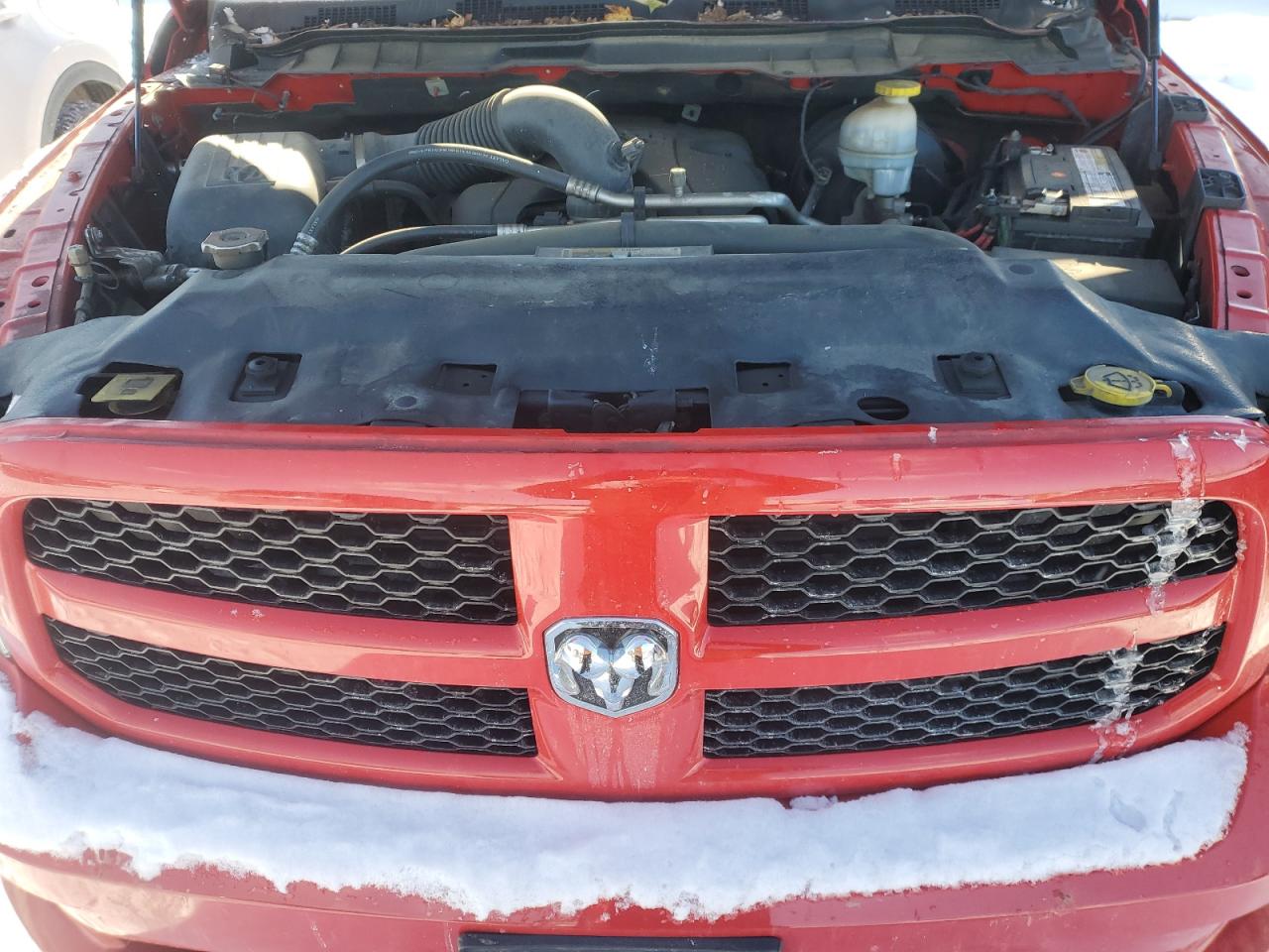 2017 RAM 1500 VIN 1C6RR7FT4HS567097 Copart auction photo, rear end damage thumbnail 11
