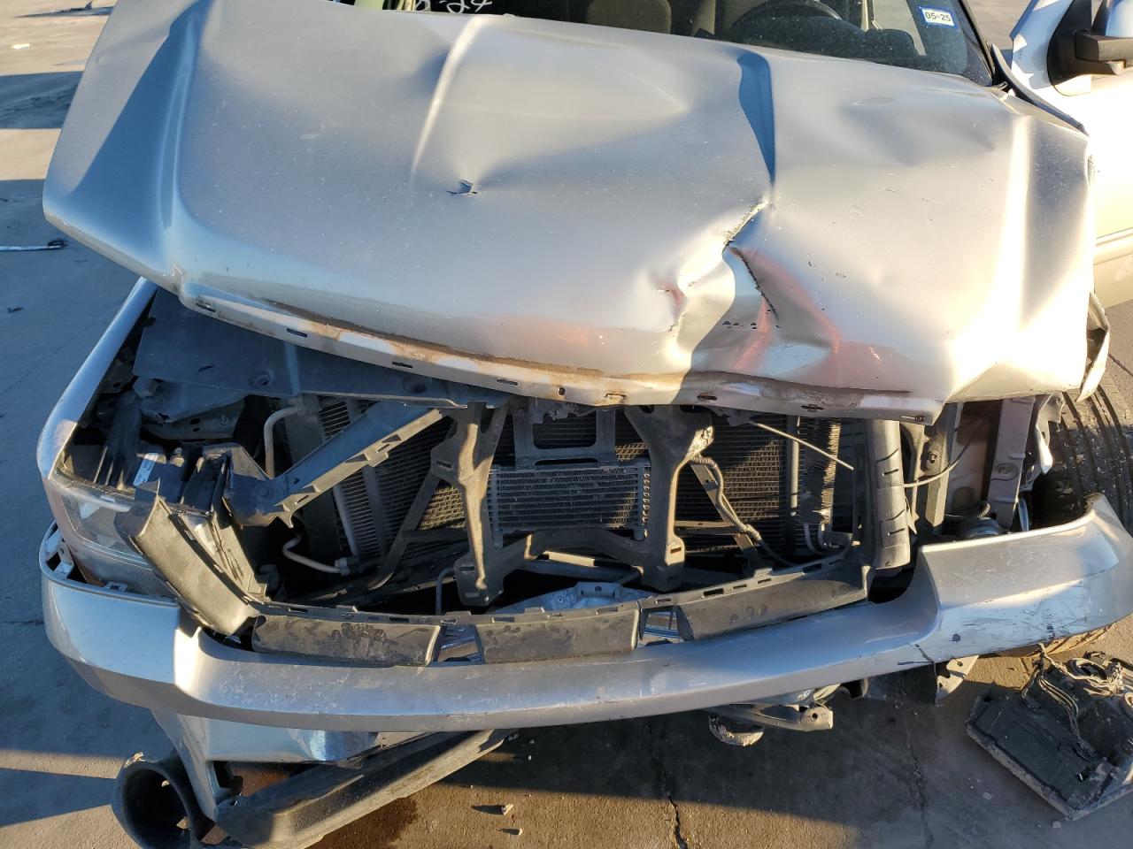 2009 GMC Sierra VIN 3GTEK23389G143319 Copart auction photo, front end damage thumbnail 12