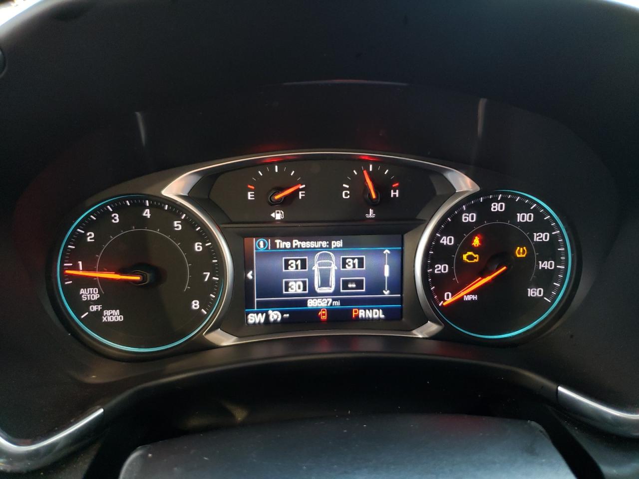 2019 Chevrolet Equinox VIN 2GNAXKEV0K6225729 Copart auction photo, mechanical damage thumbnail 9