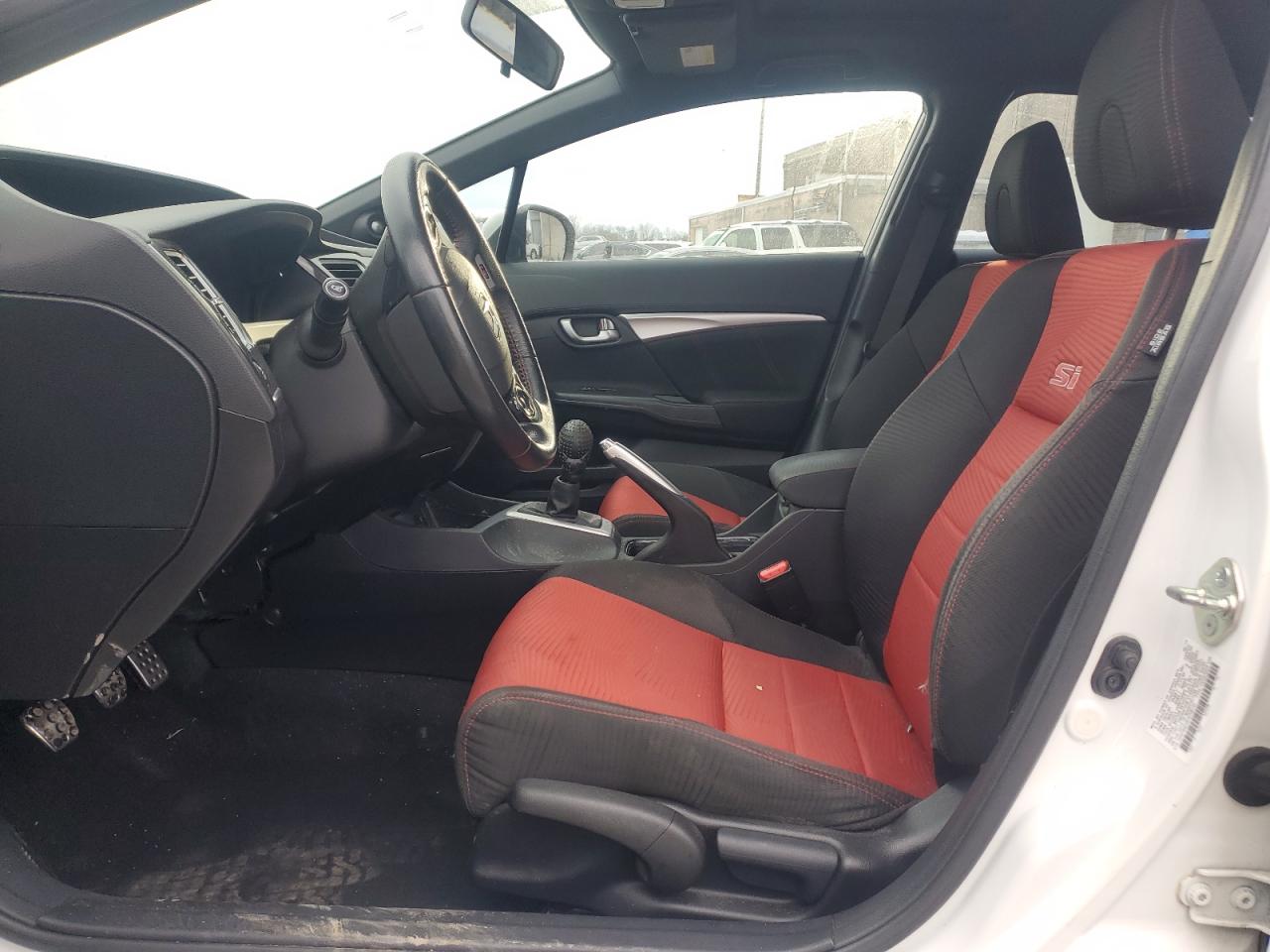 2015 Honda Civic VIN 2HGFB6E59FH708135 Copart auction photo, front end / minor dent/scratches damage thumbnail 7