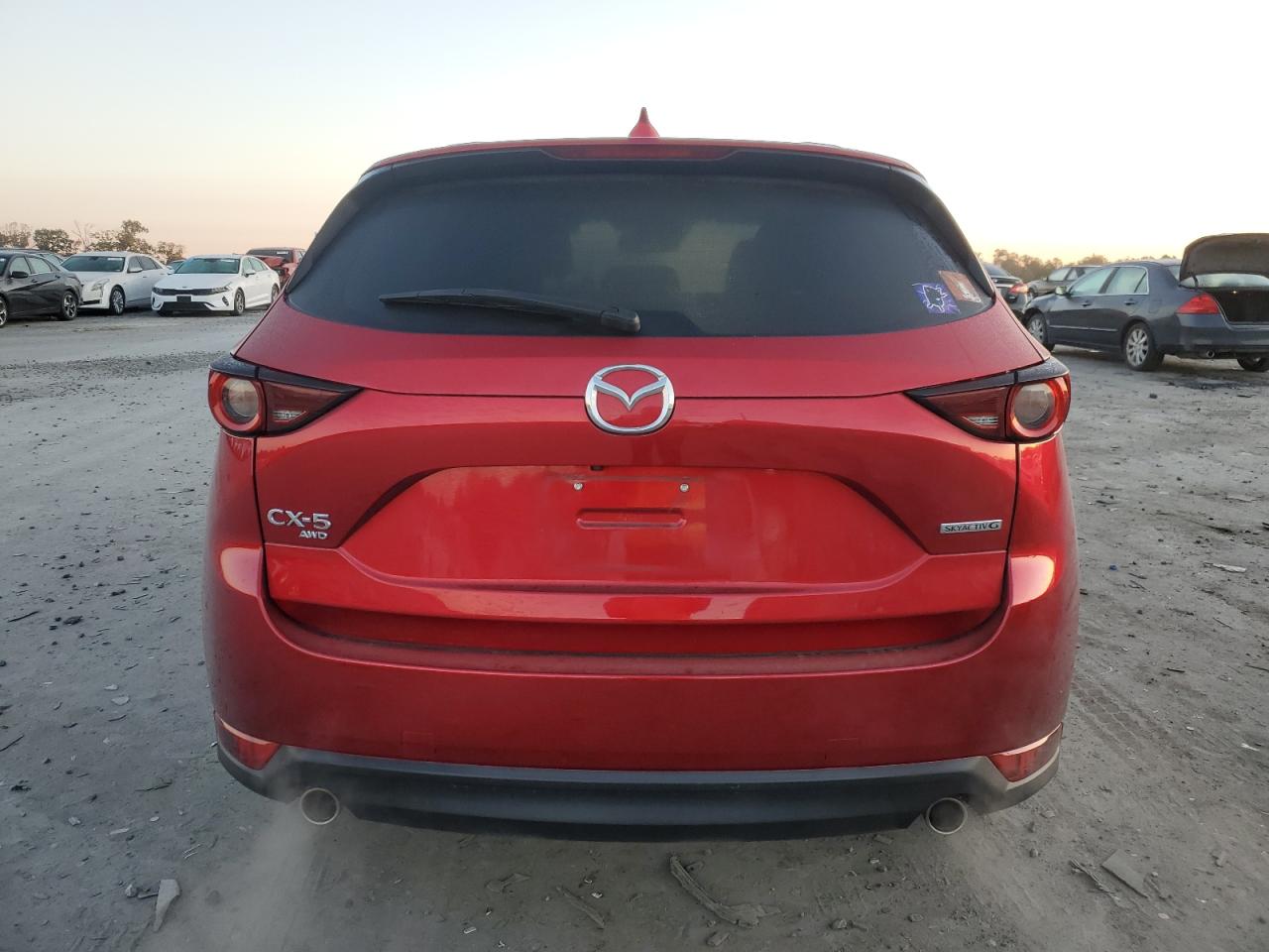 2020 Mazda CX-5 VIN JM3KFBCM5L0849733 Copart auction photo, front end / frame damage damage thumbnail 6