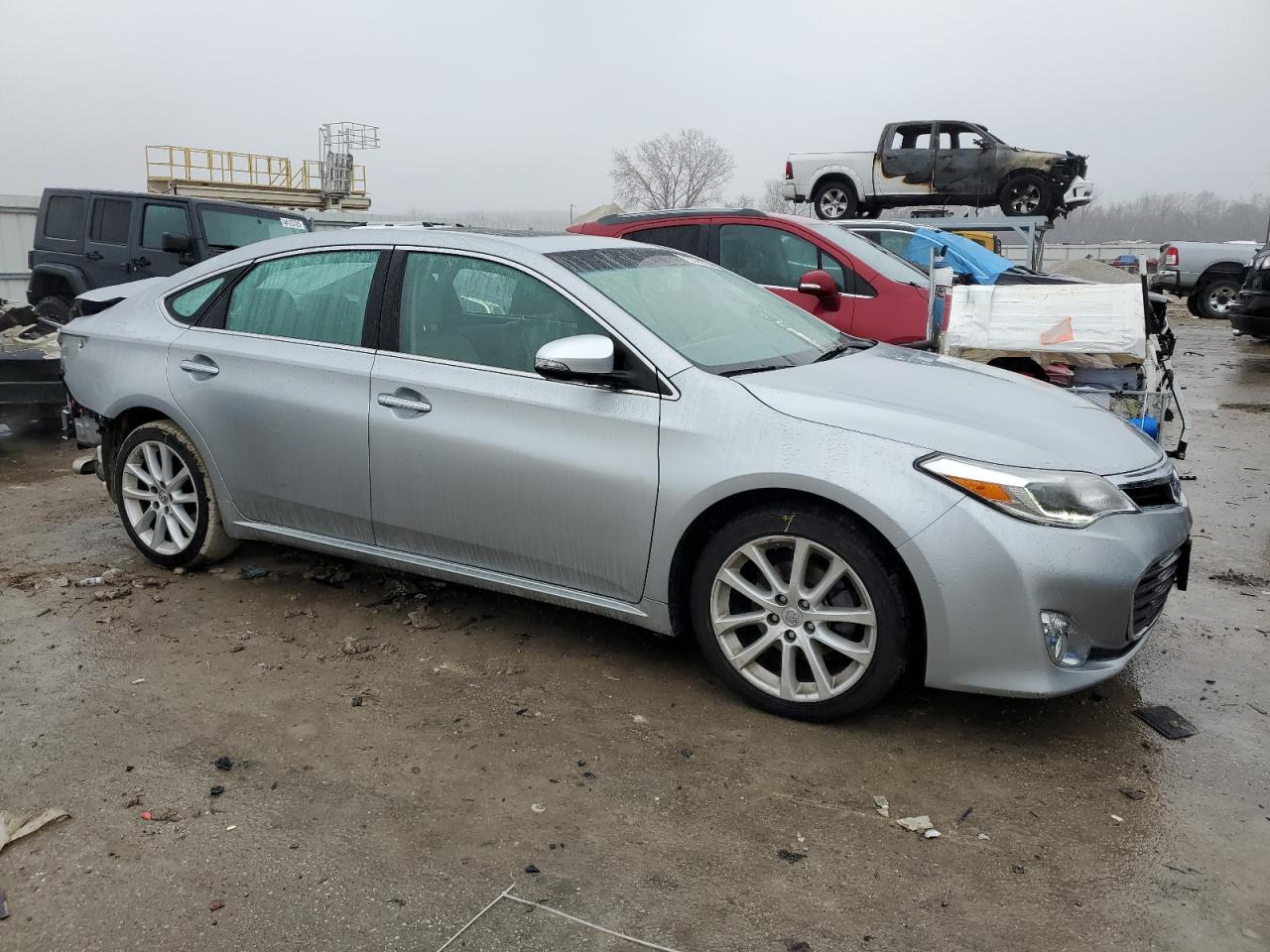 2015 Toyota Avalon VIN 4T1BK1EB0FU181861 Copart auction photo, rear end damage thumbnail 4
