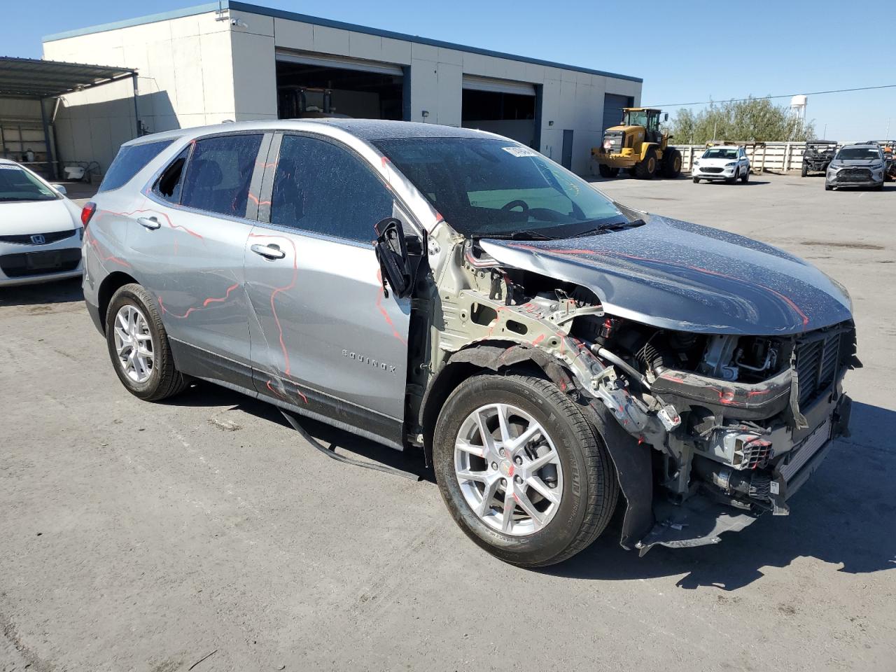 2023 Chevrolet Equinox VIN 3GNAXKEG1PS203782 Copart auction photo, front end / minor dent/scratches damage thumbnail 4