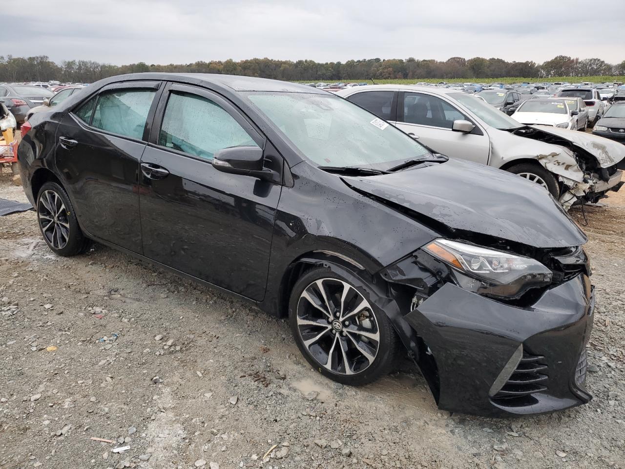 2018 Toyota Corolla VIN 2T1BURHE6JC046196 Copart auction photo, front end damage thumbnail 4