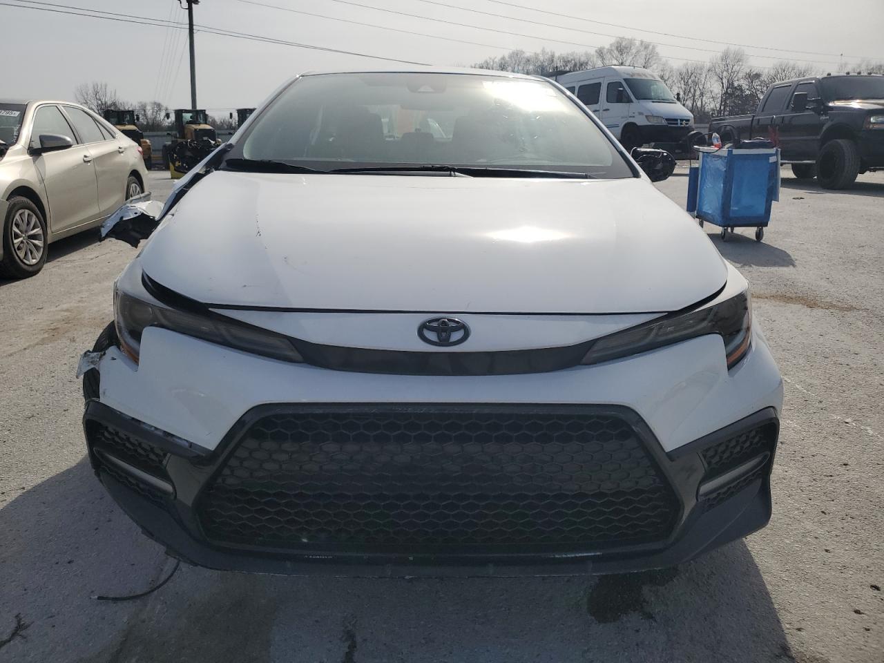 2022 Toyota Corolla VIN 5YFS4MCEXNP103984 Copart auction photo, front end / all over damage thumbnail 5
