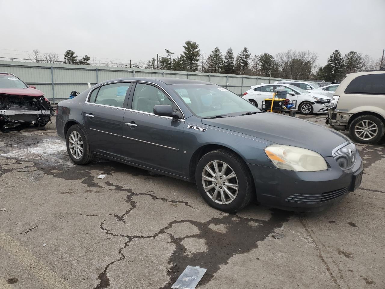 2009 Buick Lucerne VIN 1G4HD57189U127048 Copart auction photo, front end / rear end damage thumbnail 4