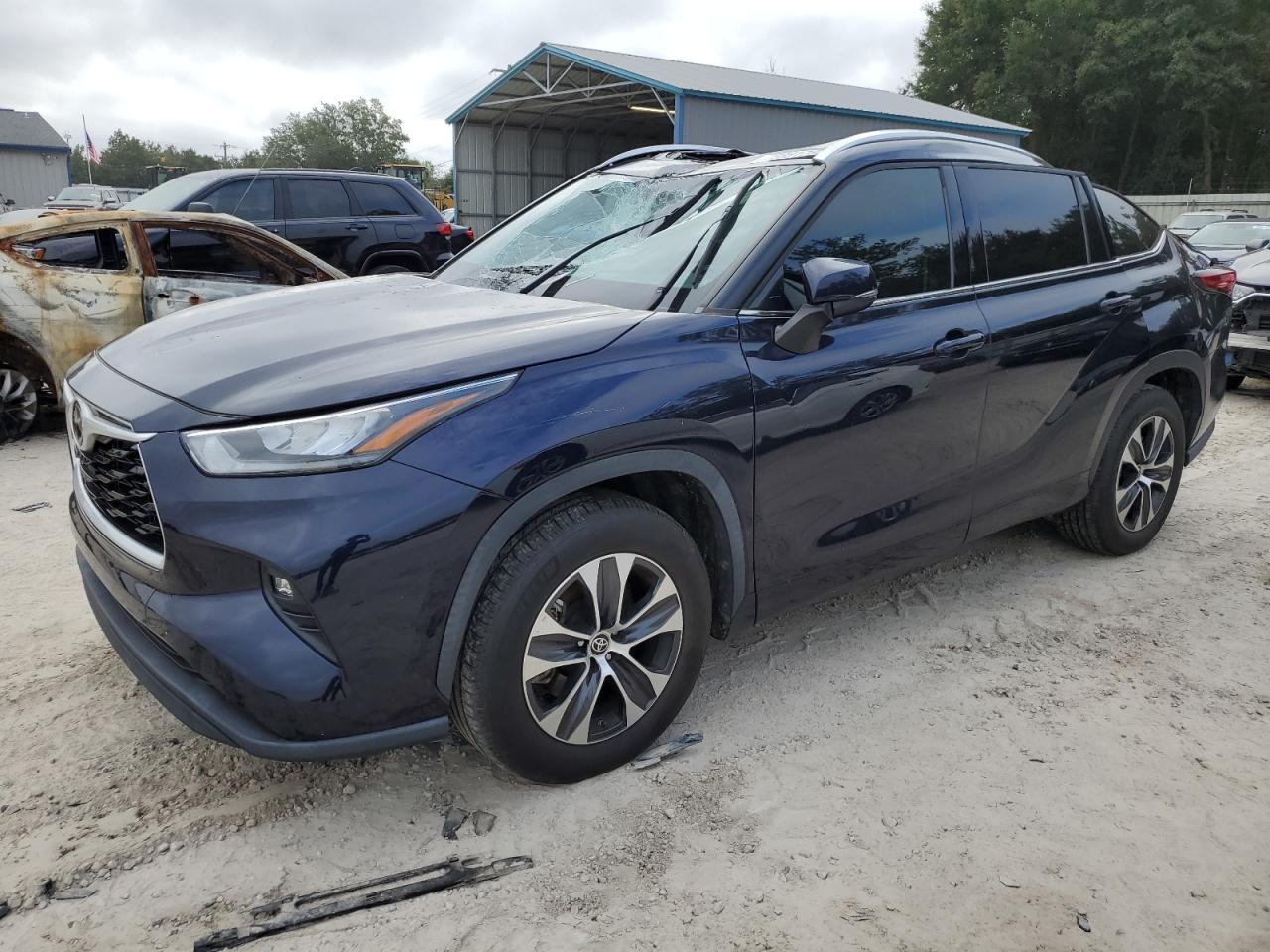 2020 Toyota Highlander VIN 5TDGZRAH9LS506666