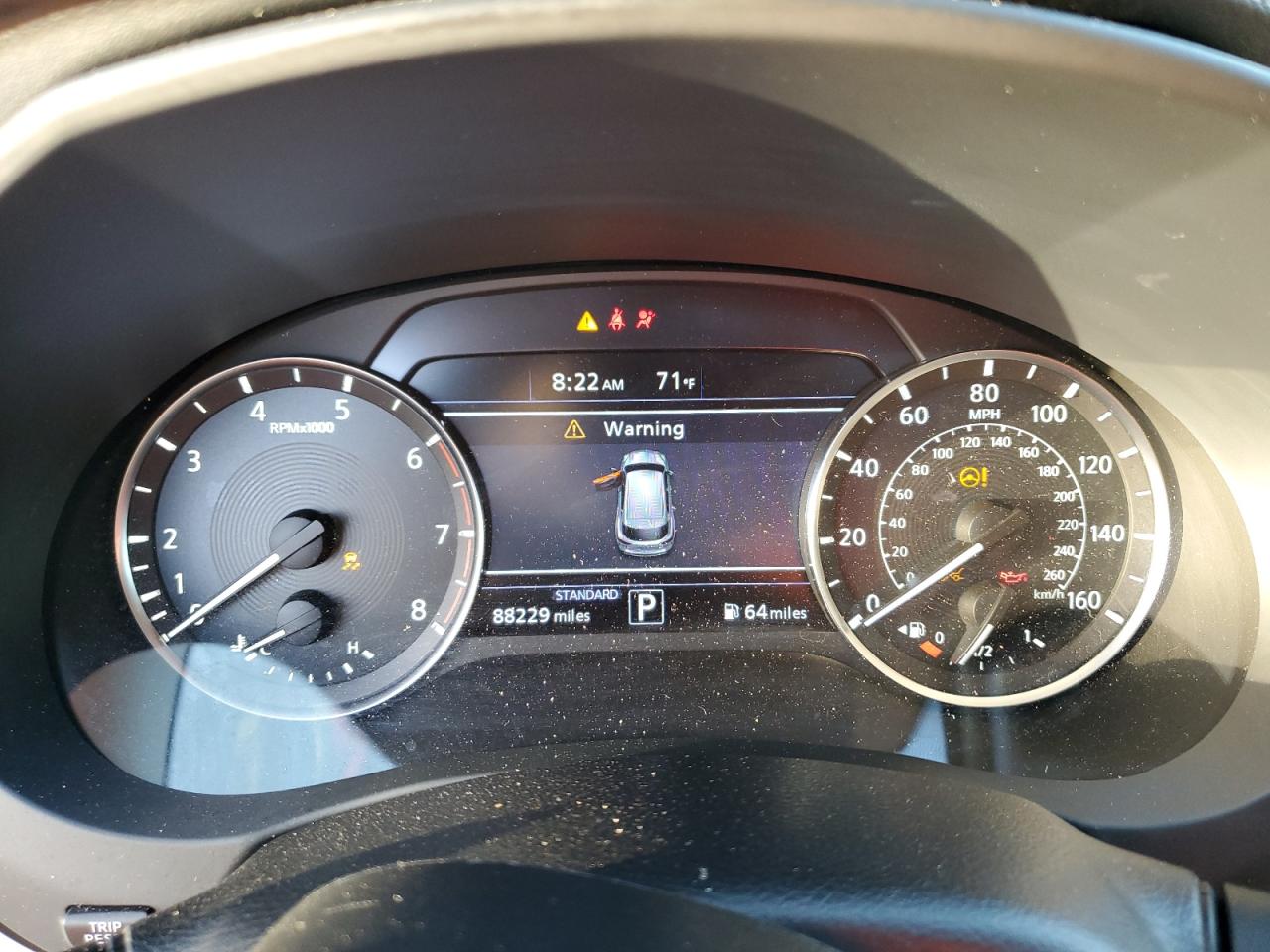 2019 Infiniti QX50 VIN 3PCAJ5M11KF128544 Copart auction photo, front end damage thumbnail 9