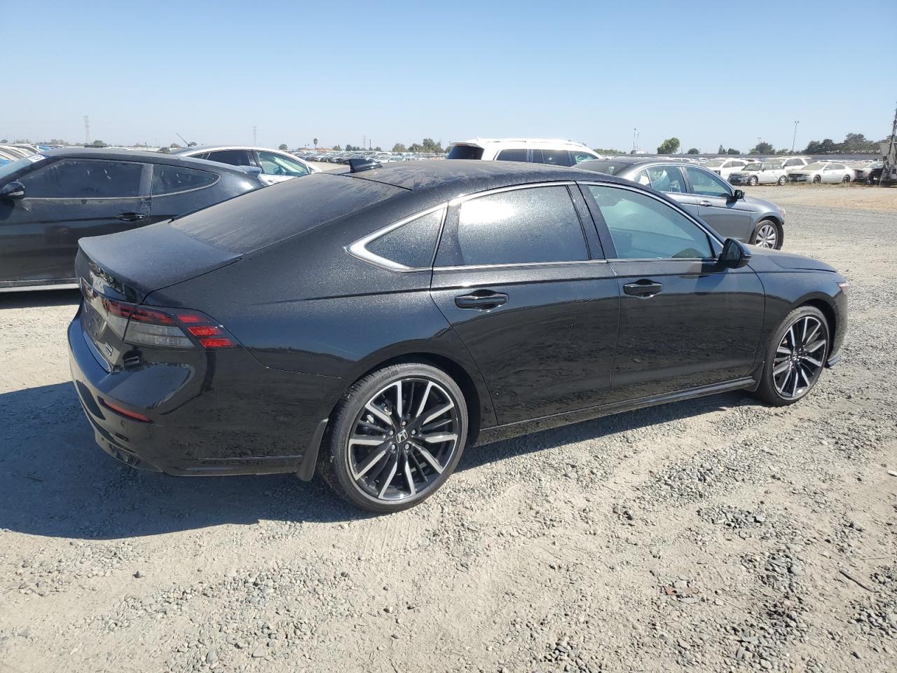 2023 Honda Accord VIN 1HGCY2F85PA019874 Copart auction photo, side damage thumbnail 3