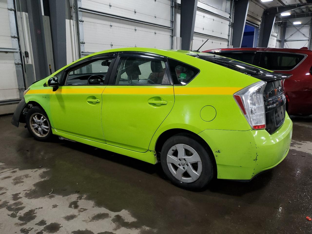 2010 Toyota Prius VIN JTDKN3DU6A0024149 Copart auction photo, front end / rear end damage thumbnail 2