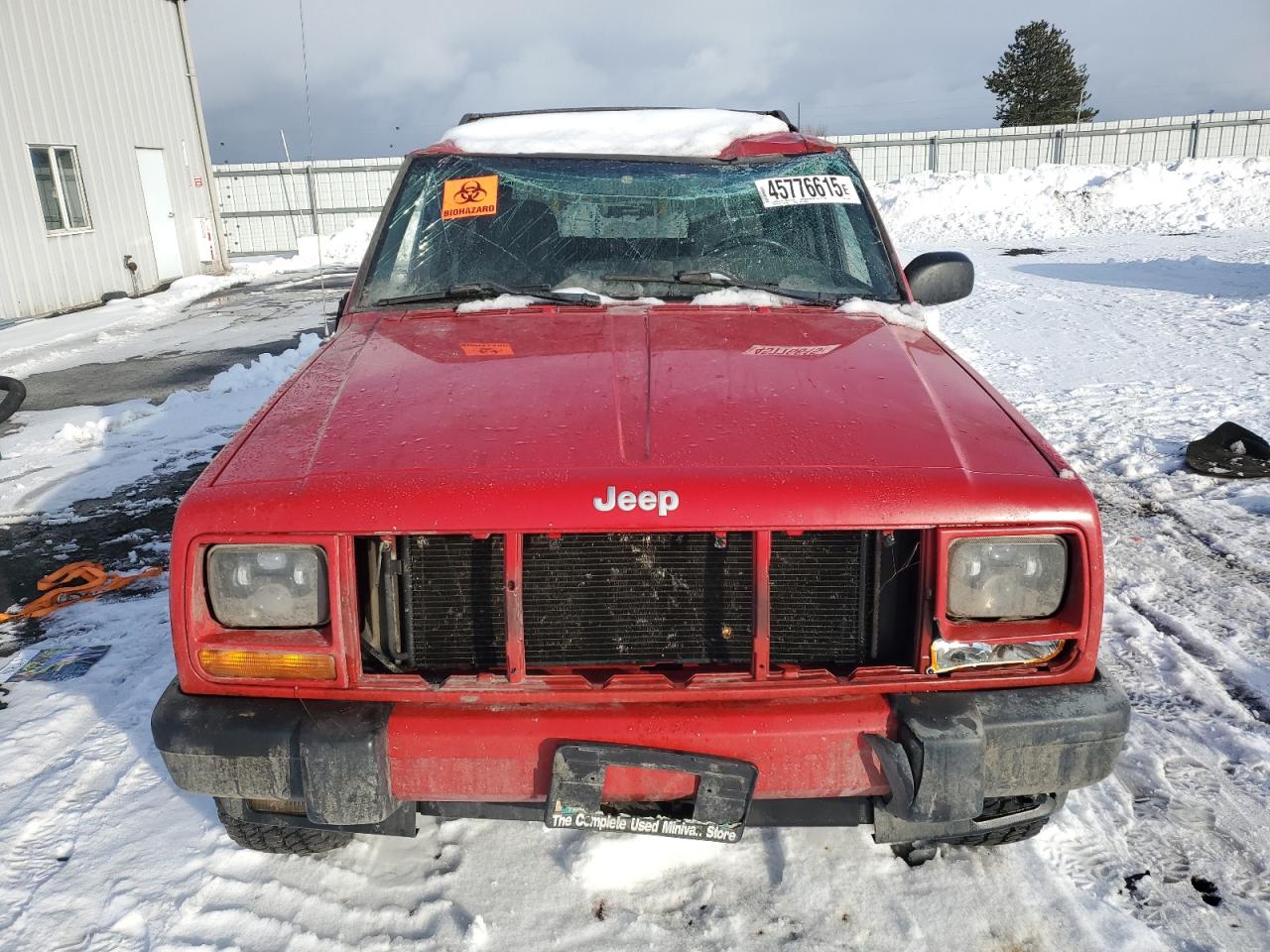 2000 Jeep Grand Cherokee VIN 1J4FF48S3YL270642 Copart auction photo, rollover damage thumbnail 5
