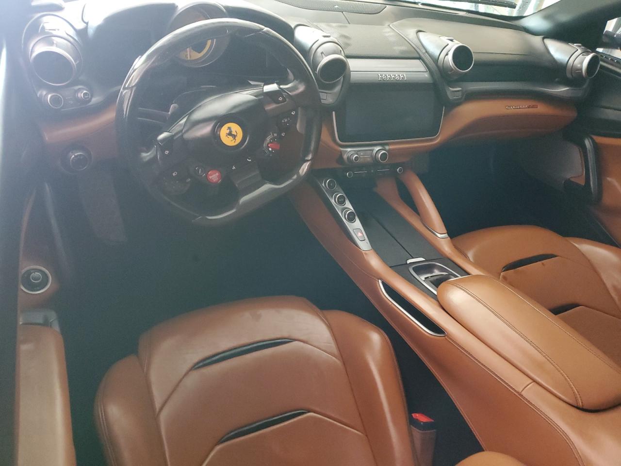2018 Ferrari GTC4Lusso VIN ZFF82WNA0J0237317 Copart auction photo, water/flood damage thumbnail 8