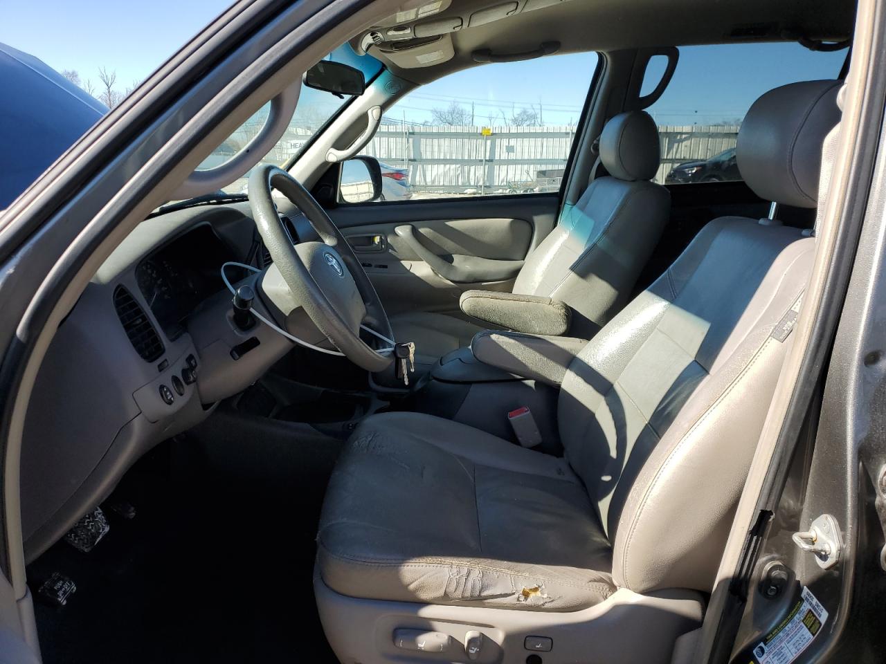 2007 Toyota Sequoia VIN 5TDZT34A17S297595 Copart auction photo, front end / rear end damage thumbnail 7