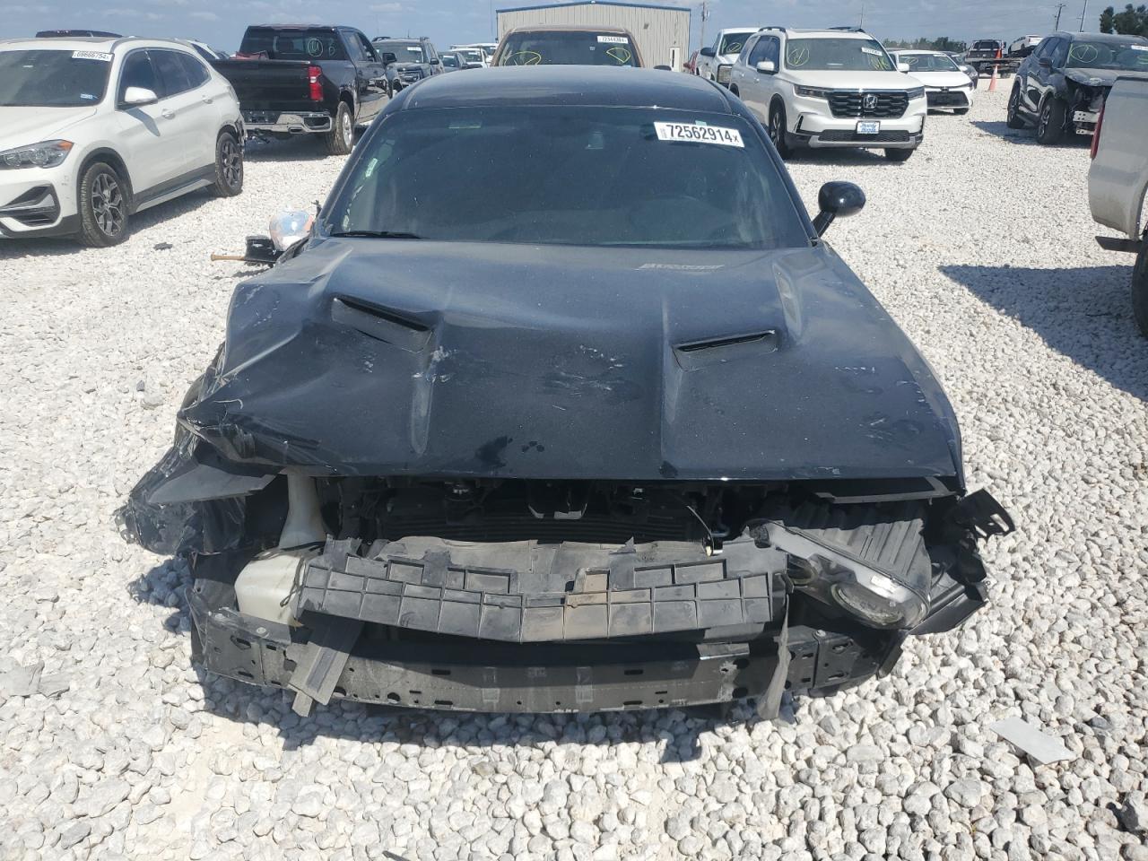 2018 Dodge Challenger VIN 2C3CDZBT8JH144751 Copart auction photo, side / front end damage thumbnail 5