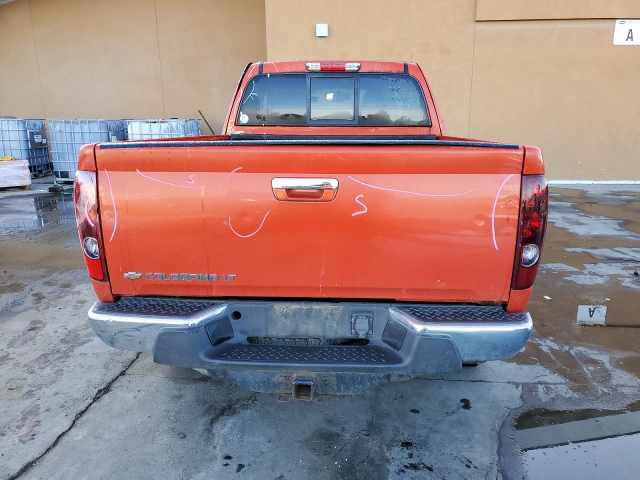 2012 Chevrolet Colorado VIN 1GCJSDFE8C8137895 Copart auction photo, side damage thumbnail 6