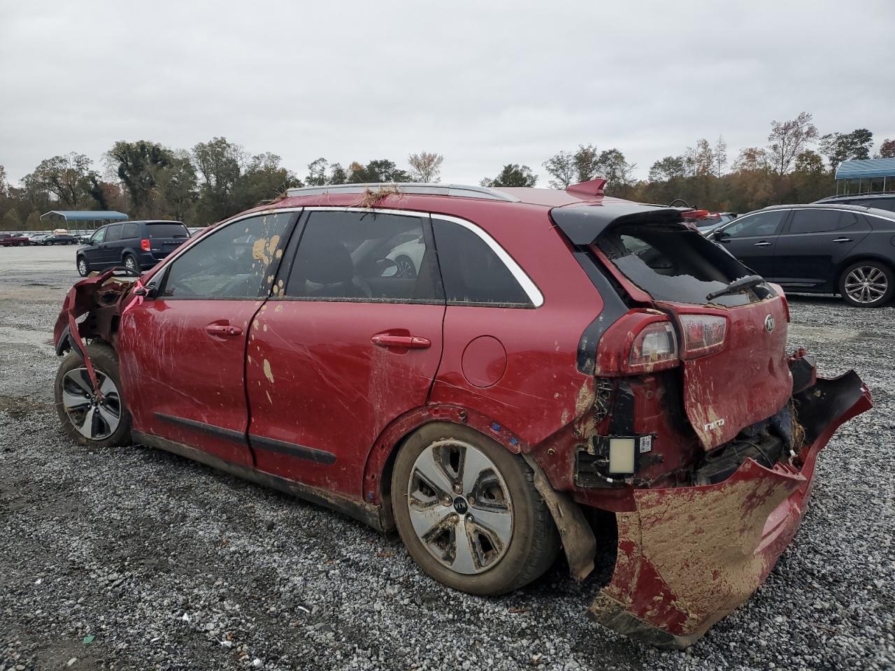 2017 KIA Niro VIN KNDCC3LCXH5038183 Copart auction photo, water/flood / all over damage thumbnail 2