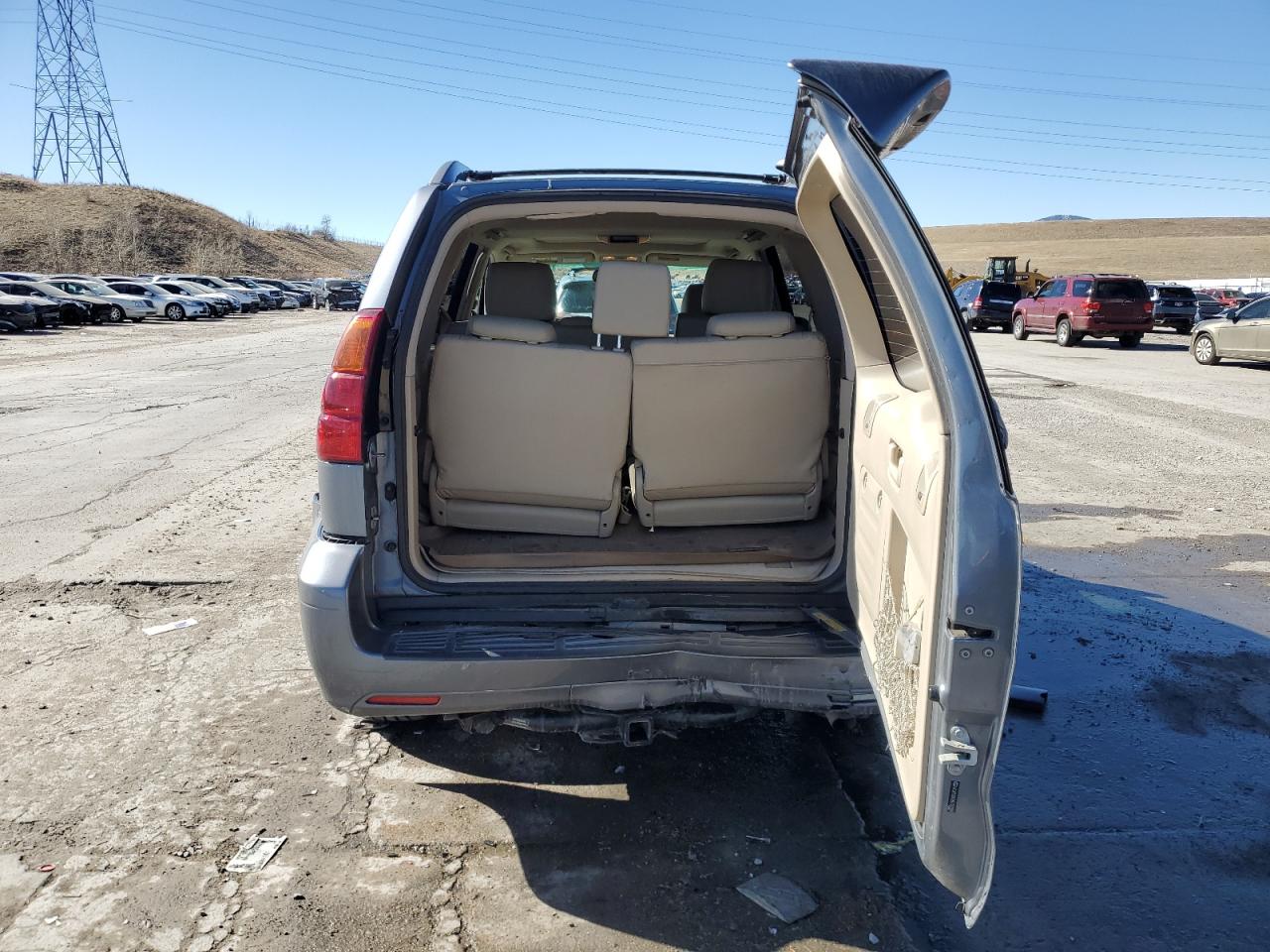 2006 Lexus GX VIN JTJBT20X260122289 Copart auction photo, front end / rear end damage thumbnail 6