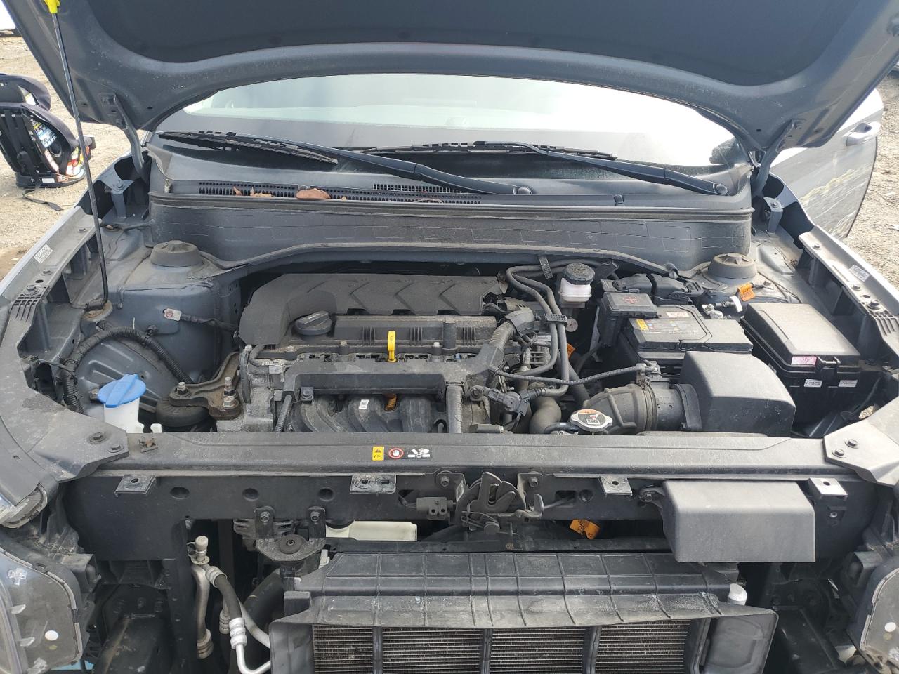 2020 Hyundai Venue VIN KMHRB8A39LU040496 Copart auction photo, rear end / front end damage thumbnail 11