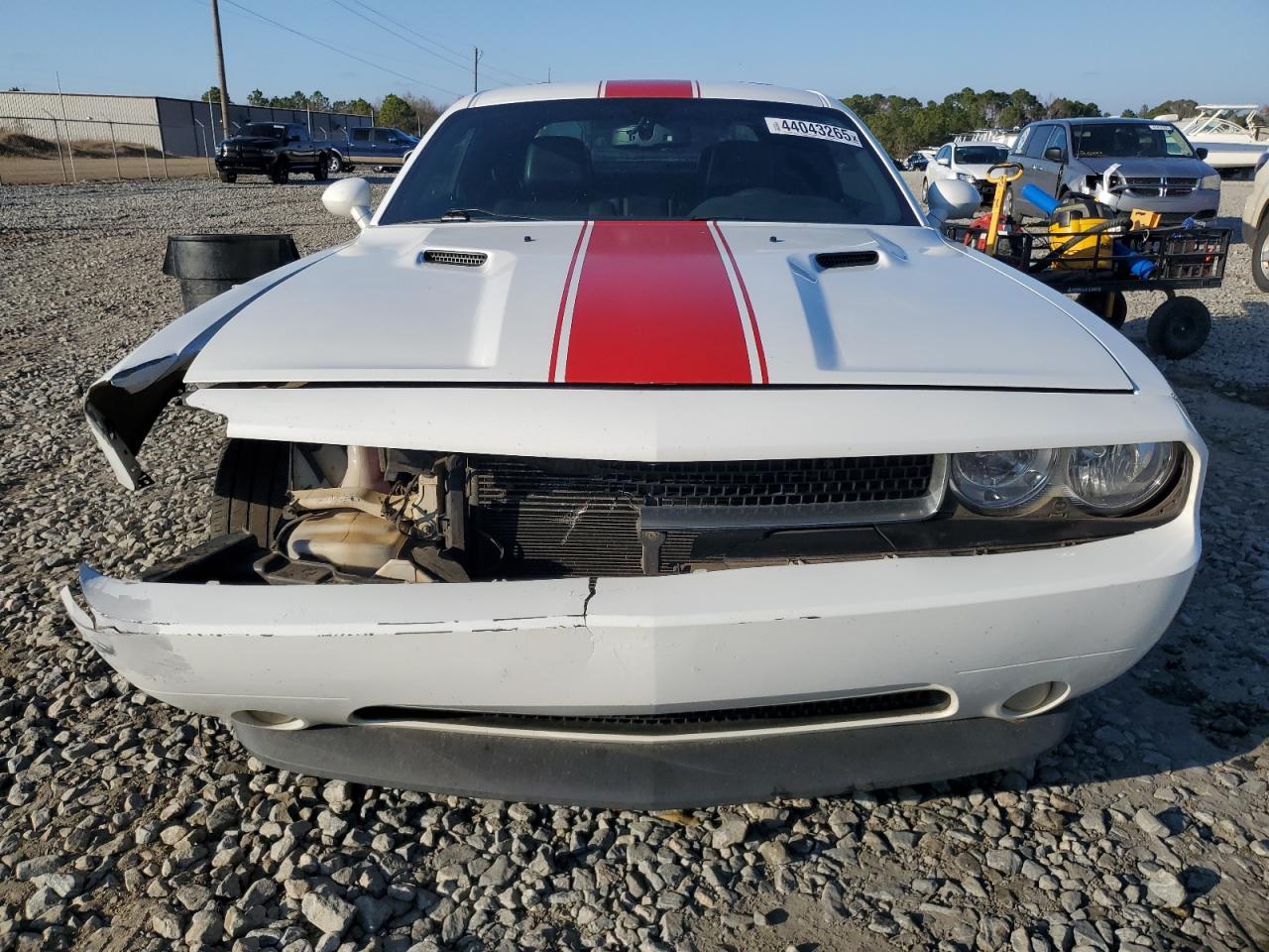 2014 Dodge Challenger VIN 2C3CDYAG4EH143620 Copart auction photo, front end damage thumbnail 5