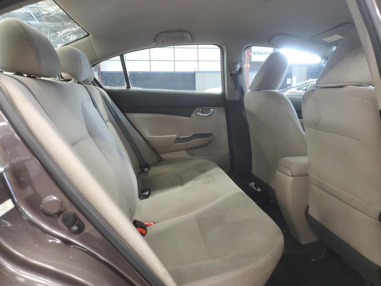 2013 Honda Civic VIN 2HGFB2F56DH603251 Copart auction photo, side / front end damage thumbnail 10