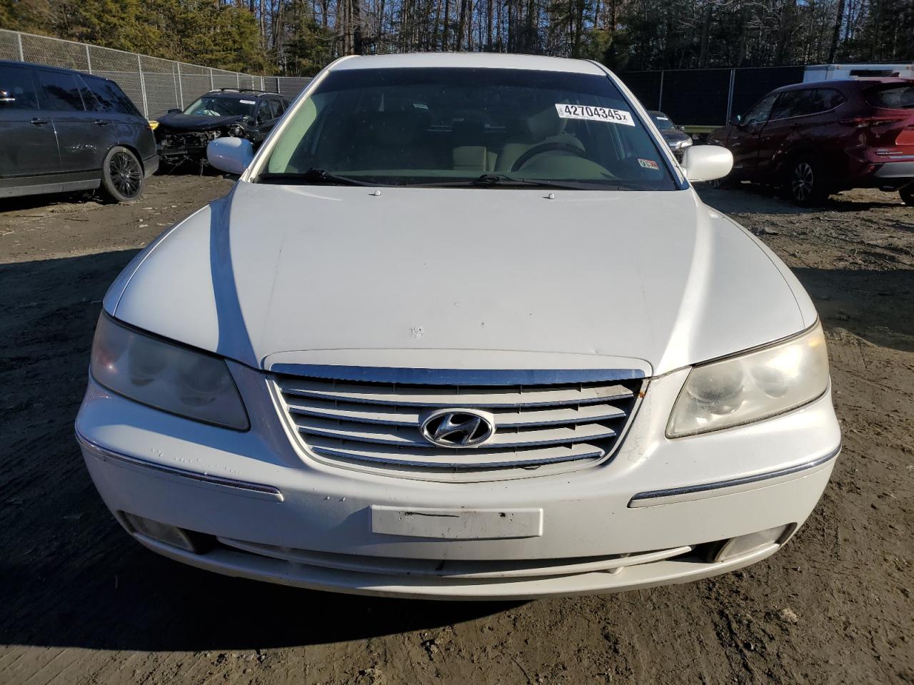 2006 Hyundai Azera VIN KMHFC46F66A080018 Copart auction photo, side damage thumbnail 5