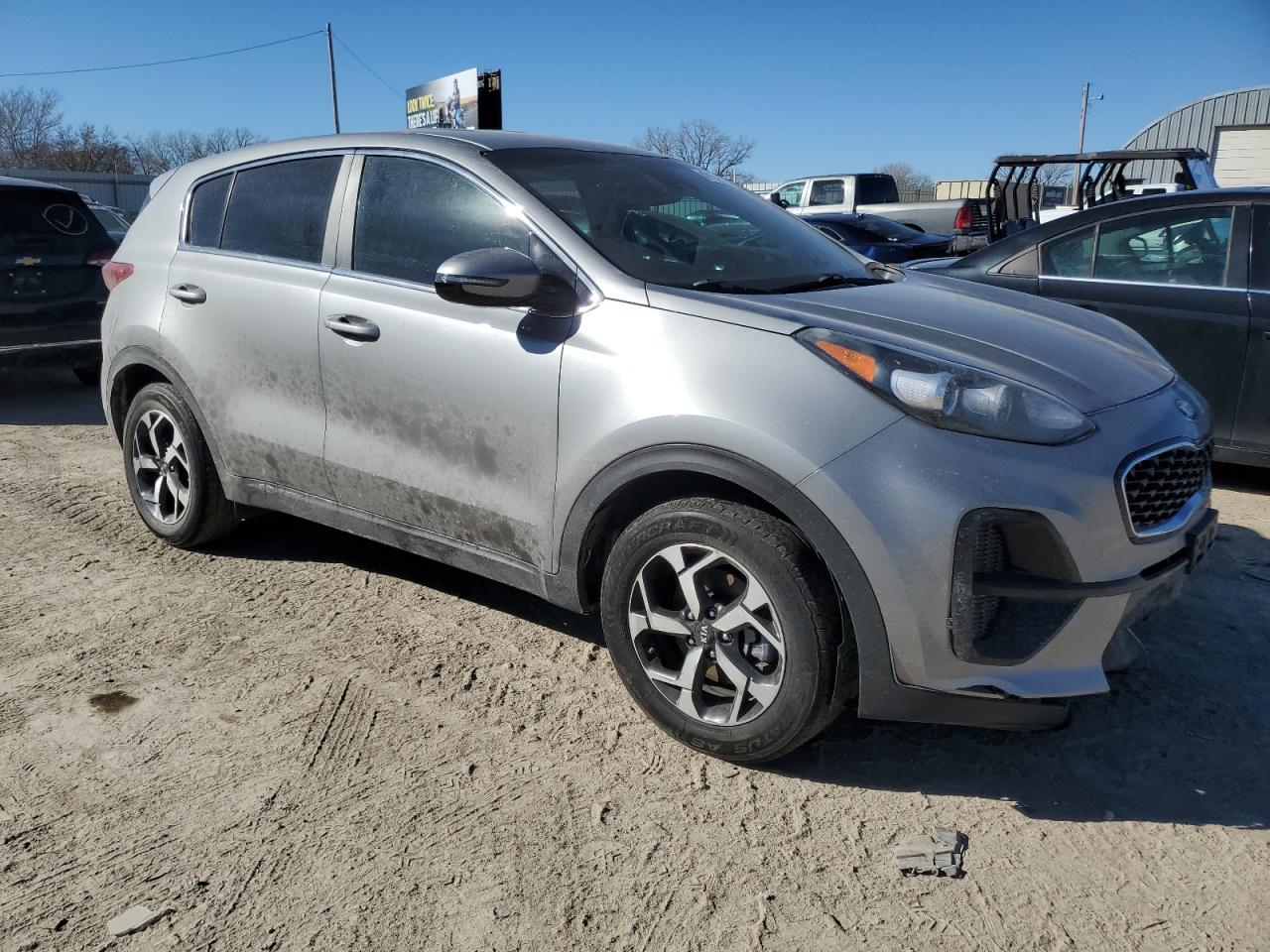 2021 KIA Sportage VIN KNDPM3AC3M7877401 Copart auction photo, front end / mechanical damage thumbnail 4