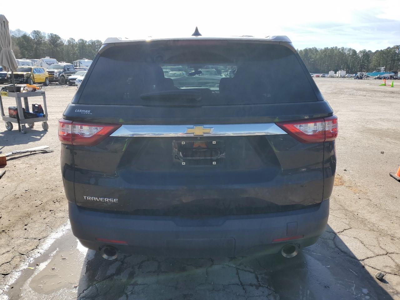 2020 Chevrolet Traverse VIN 1GNERFKW5LJ122231 Copart auction photo, front end / side damage thumbnail 6