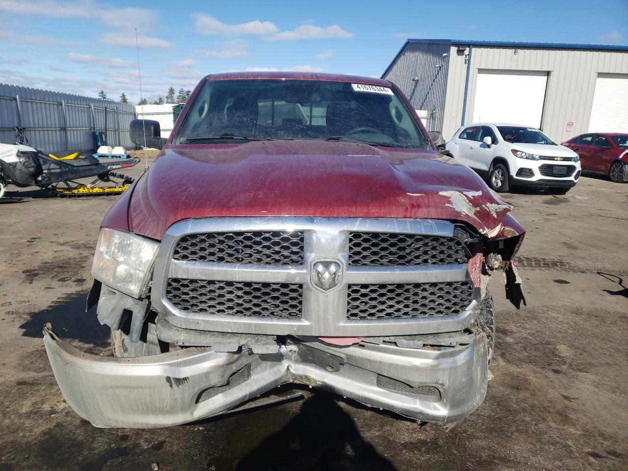 2014 RAM 1500 VIN 1C6RR7GT8ES277391 Copart auction photo, front end damage thumbnail 5