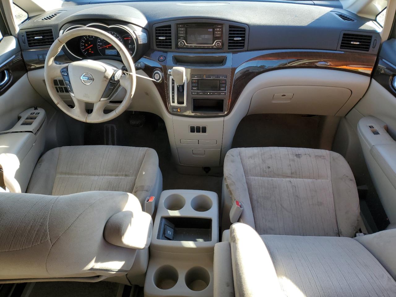 2017 Nissan Quest VIN JN8AE2KP6H9166143 Copart auction photo, all over damage thumbnail 8