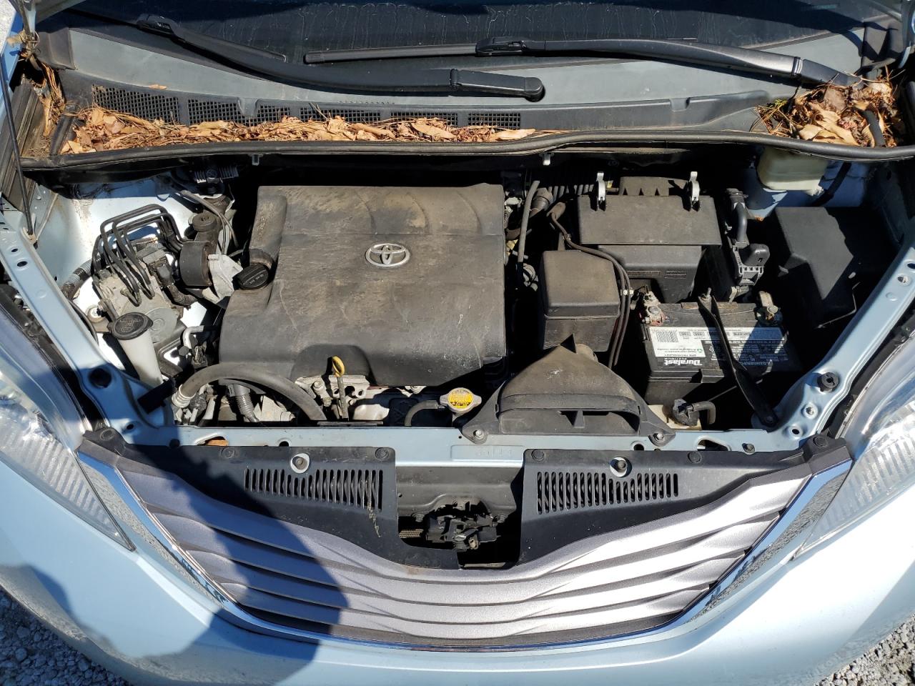 2015 Toyota Sienna VIN 5TDYK3DC4FS656114 Copart auction photo, rear end damage thumbnail 12