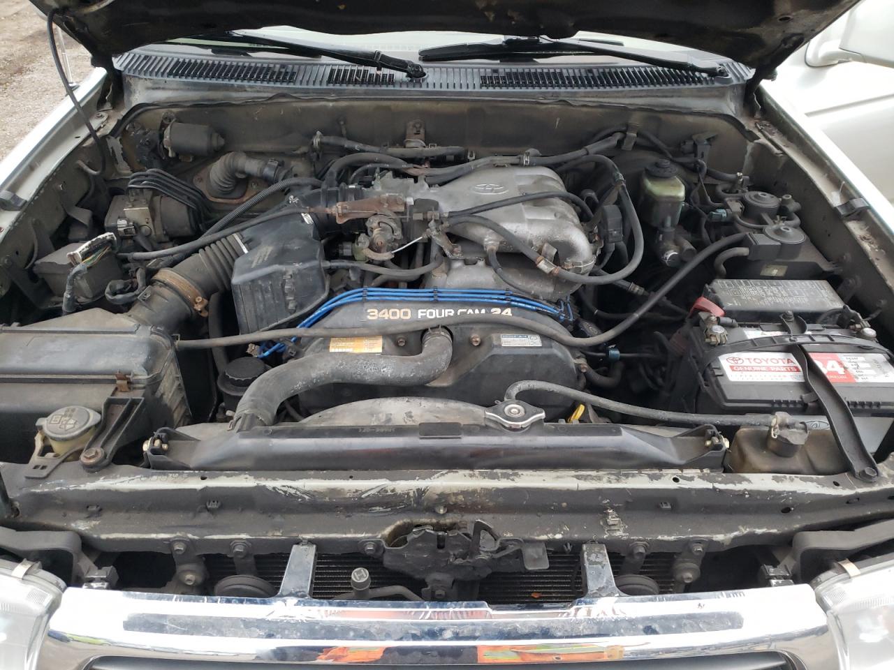 2000 Toyota 4Runner VIN JT3HN86R9Y0273642 Copart auction photo, rear end / undercarriage damage thumbnail 12