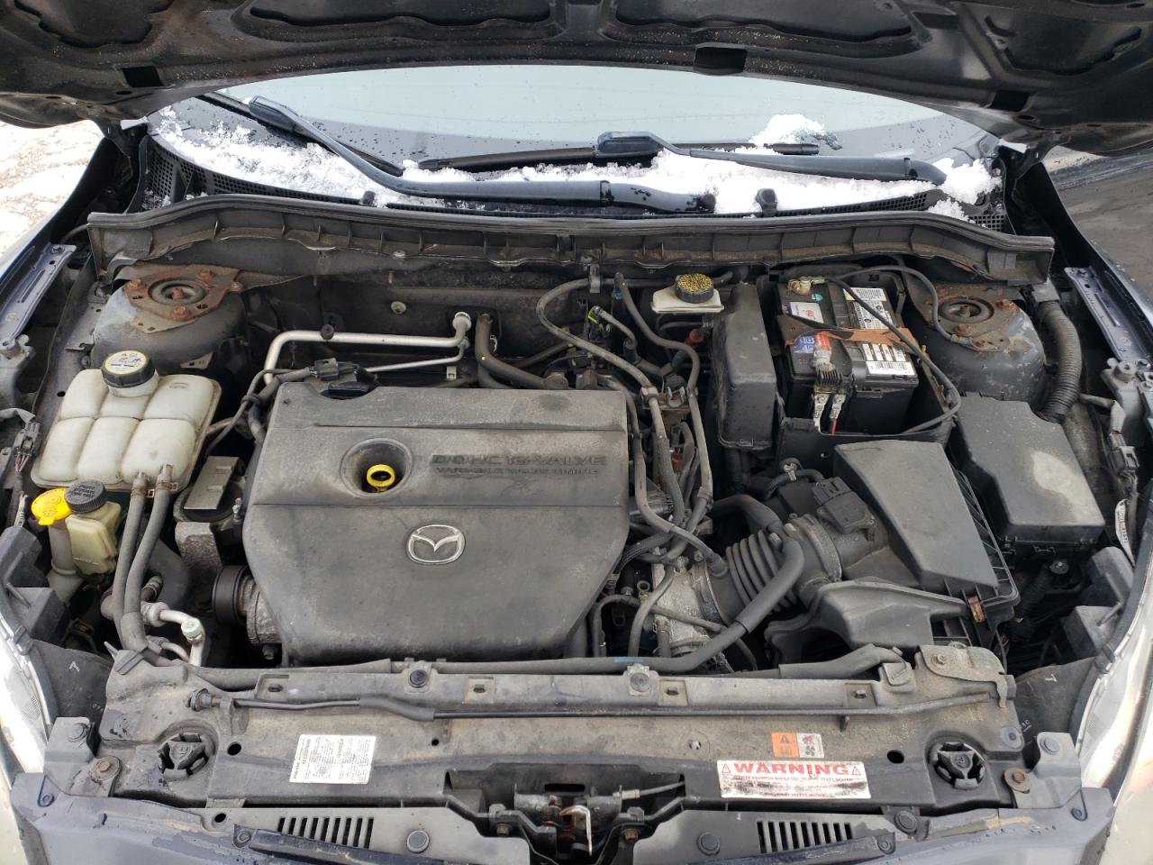 2011 Mazda 3 VIN JM1BL1VF4B1357200 Copart auction photo, rear end damage thumbnail 13