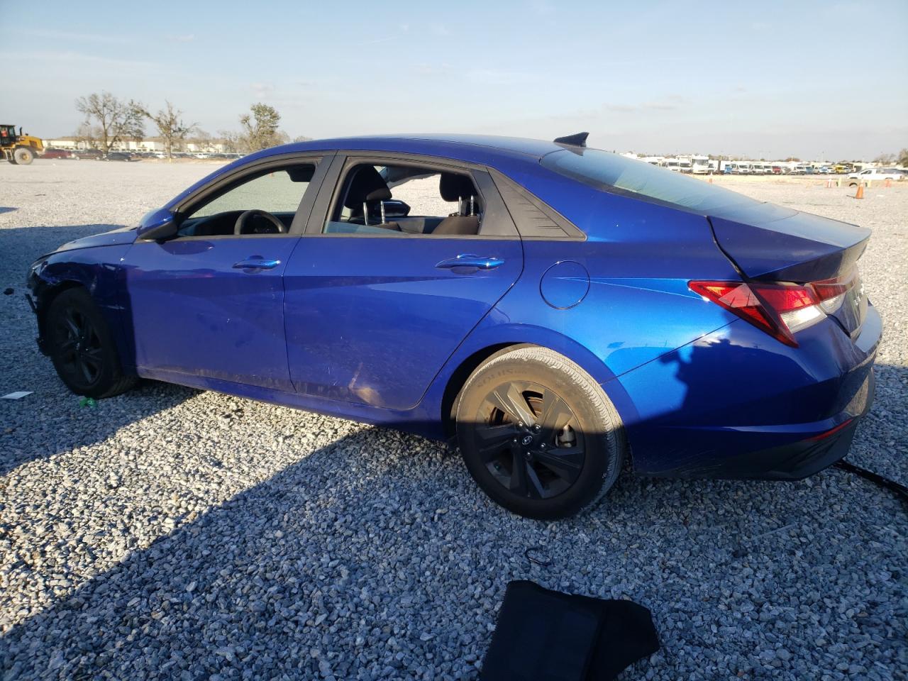 2023 Hyundai Elantra VIN KMHLM4AG8PU440776 Copart auction photo, side damage thumbnail 2