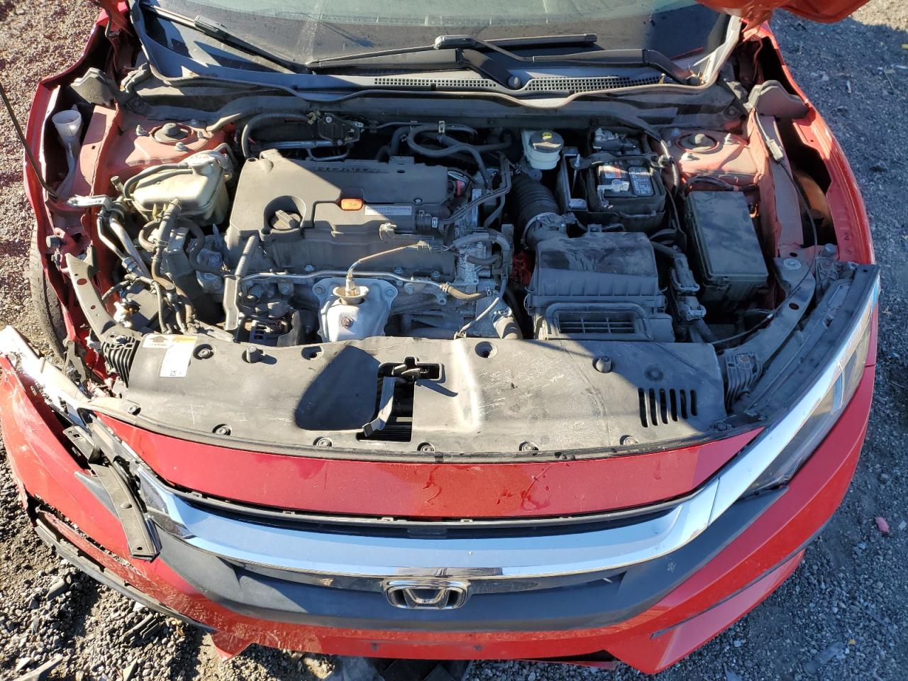 2017 Honda Civic VIN 2HGFC2F71HH576111 Copart auction photo, front end damage thumbnail 12