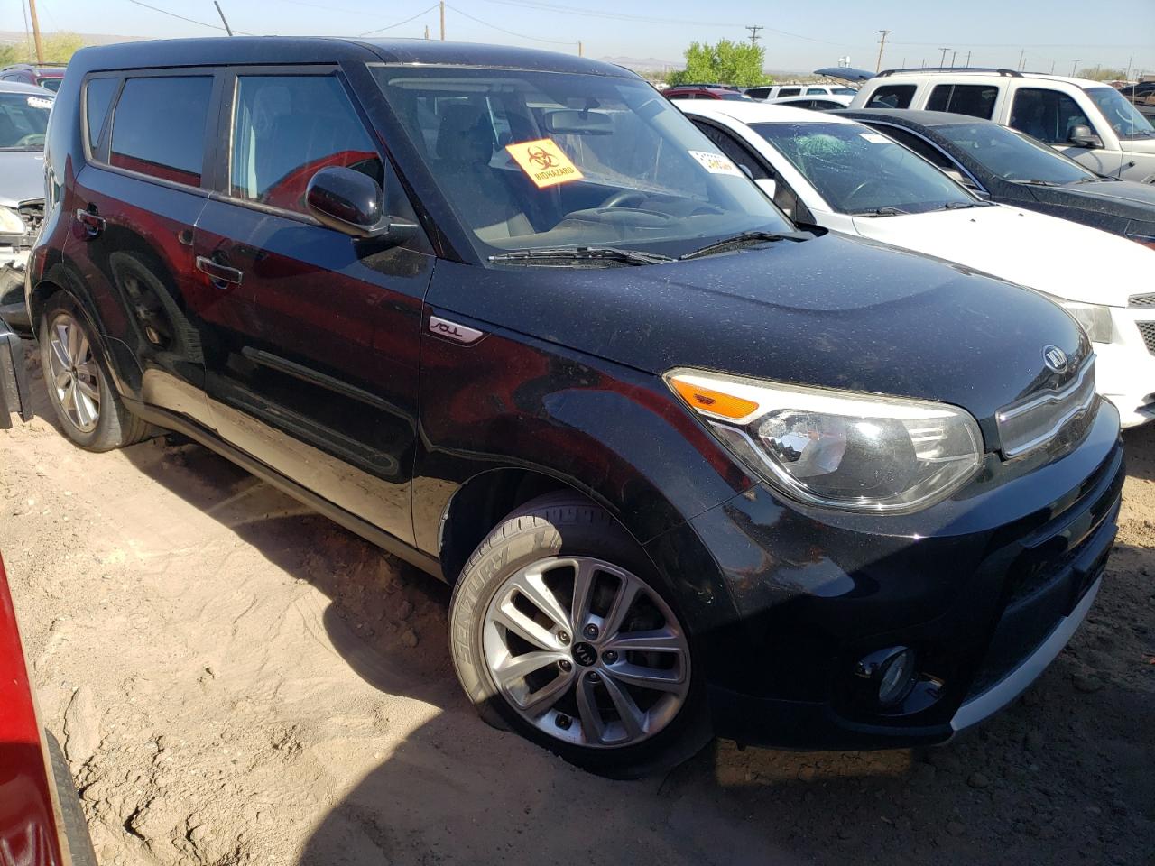 2018 KIA Soul VIN KNDJP3A50J7889953 Copart auction photo, minor dent/scratches damage thumbnail 4