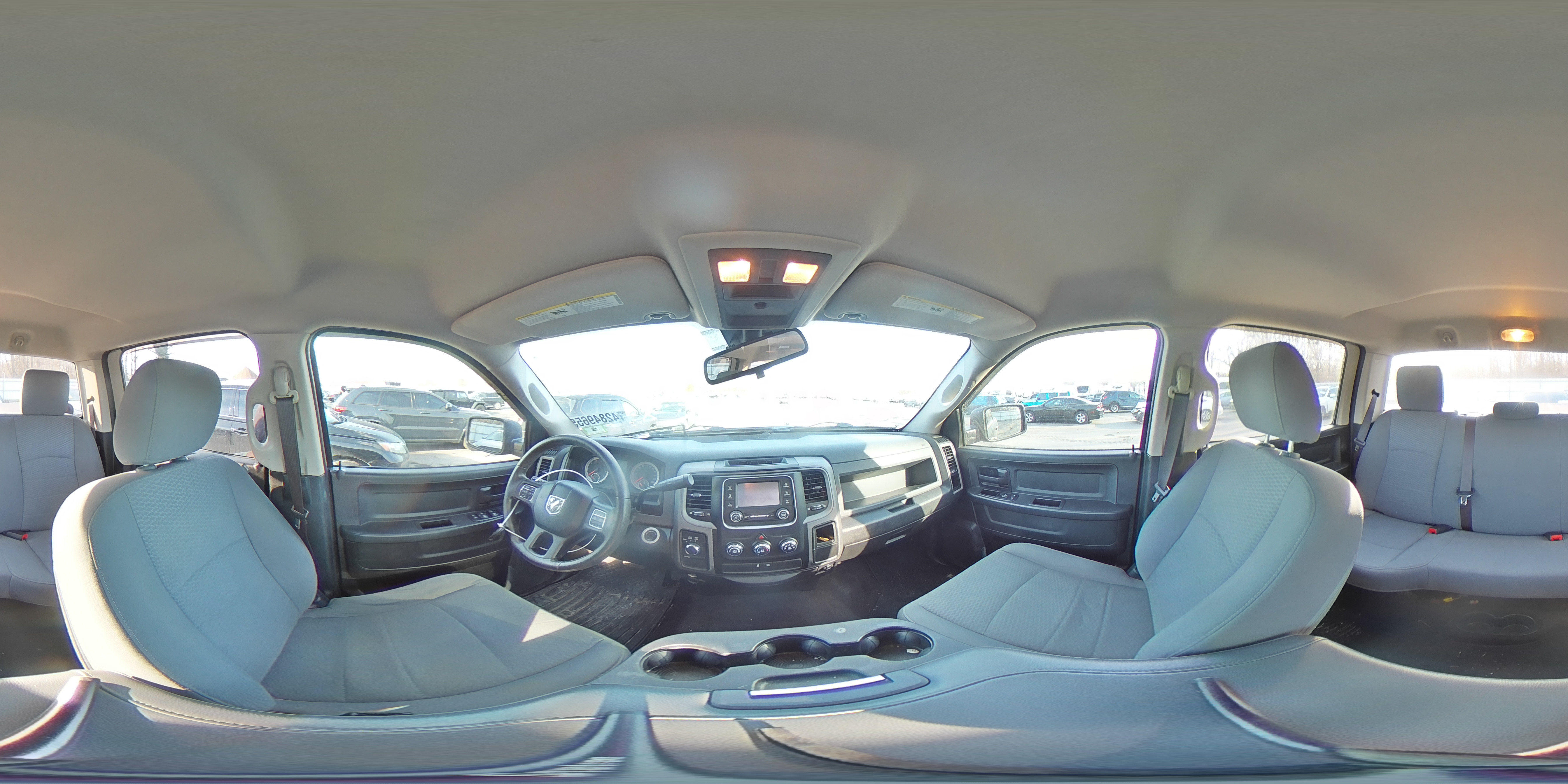 2015 RAM 1500 VIN 1C6RR7KTXFS672763 Copart auction photo, front end damage thumbnail 13