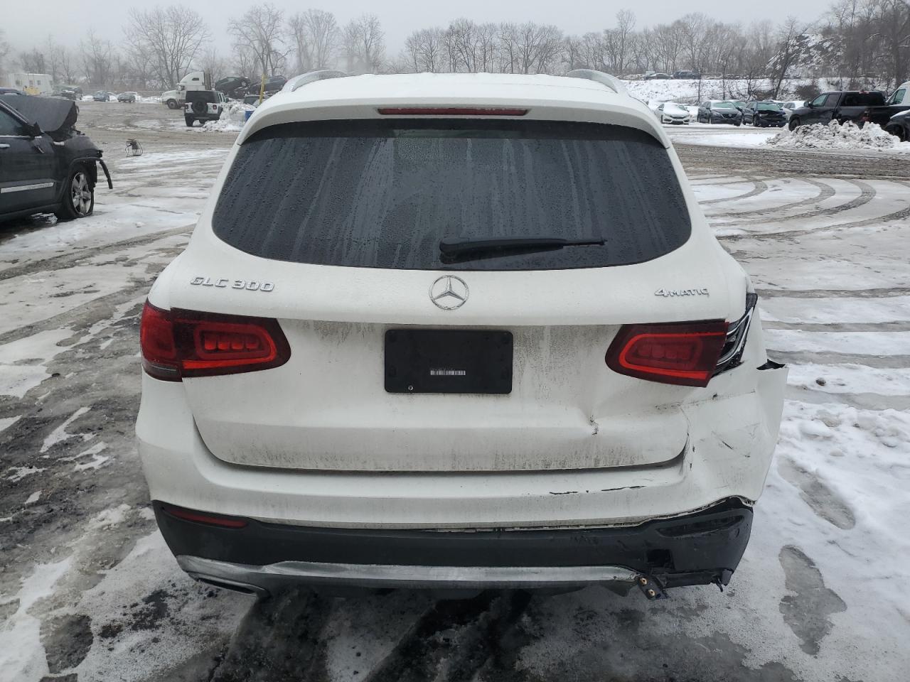 2021 Mercedes-Benz GLC VIN W1N0G8EB8MV282958 Copart auction photo, rear end / minor dent/scratches damage thumbnail 6